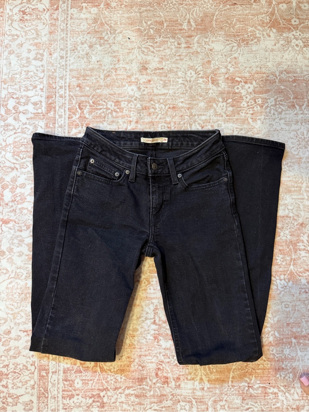 Levi's Black Bootcut Women's Jeans Size 24